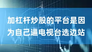 加杠杆炒股的平台是因为自己逼电视台选边站