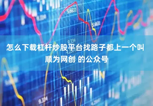 怎么下载杠杆炒股平台找路子都上一个叫 顺为网创 的公众号